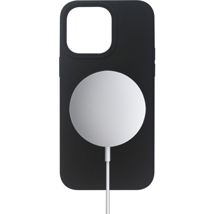 eSTUFF Funda Magnética Silicona INFINITE ROME para iPhone 16e/14 Negra - 81% material reciclado 3