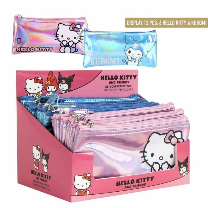 Hello Kitty Estuche Portatodo Iridiscente Kuromi PURPLE 0 Hello Kitty Estuche Portatodo Iridiscente Kuromi PURPLE 0