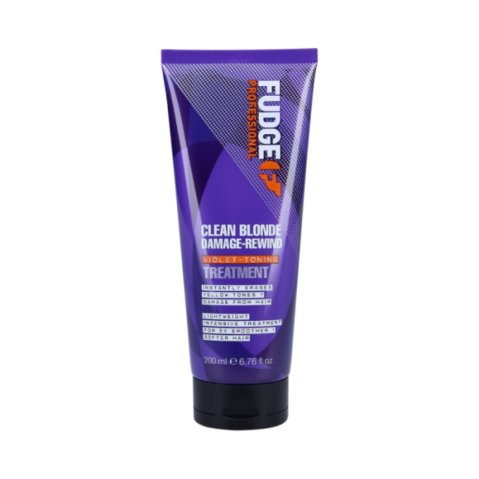 Fudge Clean Blonde Damage Rewind Violet-Toning Treatment 200 mL