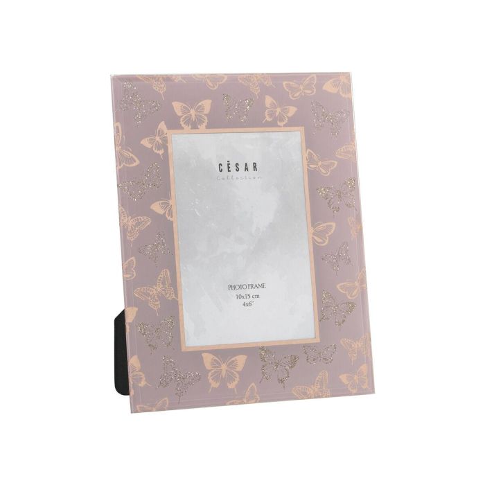 Marco de Fotos Alexandra House Living Rosa Cristal 13 x 18 x 2 cm 0 Marco de Fotos Alexandra House Living Rosa Cristal 13 x 18 x 2 cm 0