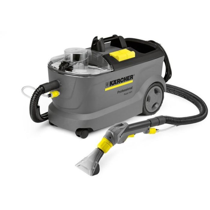 Kärcher Professional Puzzi 10/1 Teppichreiniger – Limpiador de Alfombras y Suelos Duros, 1250W, Tanque 8.7L, Aspiradora de Agua, 22 kPa, Color Negro/Amarillo 1 Kärcher Professional Puzzi 10/1 Teppichreiniger – Limpiador de Alfombras y Suelos Duros, 1250W, Tanque 8.7L, Aspiradora de Agua, 22 kPa, Color Negro/Amarillo 1