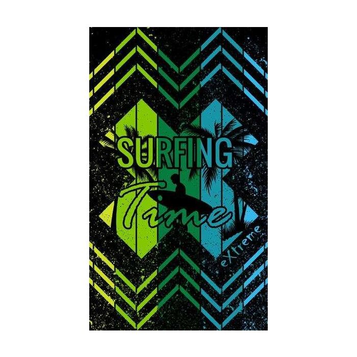Toalla 100x170 jacquard terc.surfme verde 2 Toalla 100x170 jacquard terc.surfme verde 2