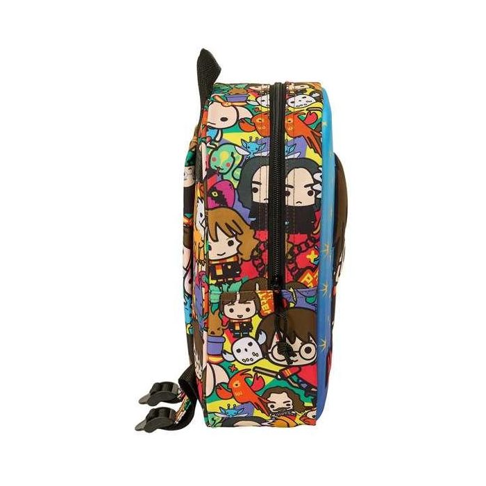 Safta Mochila Guardería 3D Harry Potter con Bolsillo de Red 22x27x10 cm 6