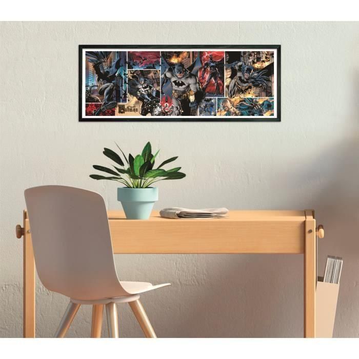 CLEMENTONI - Compacto 1000 piezas Panorama - Batman 3 CLEMENTONI - Compacto 1000 piezas Panorama - Batman 3