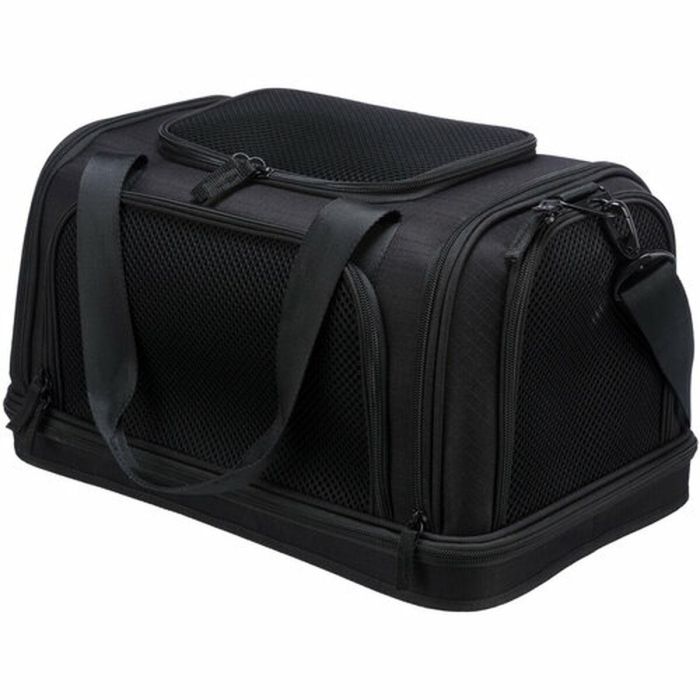 Bolso para Mascotas Trixie Airline Plane Negro Poliéster Goma Eva 28 × 25 × 44 CM 25