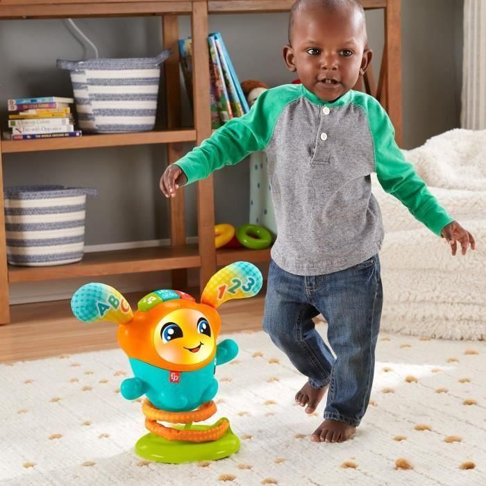 Fisher Price - DJ El robot Danseur ha rebotado - Wake -Up Toy 1er Edad - 9 meses y más 4 Fisher Price - DJ El robot Danseur ha rebotado - Wake -Up Toy 1er Edad - 9 meses y más 4