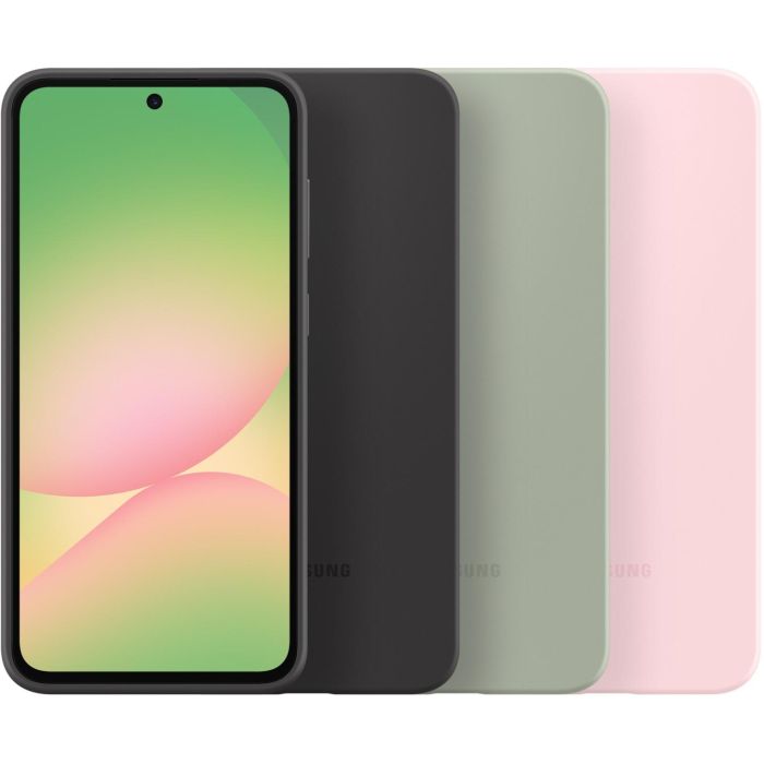 Samsung Funda de Silicona Rosa para Galaxy A56 5G - Protección Resistente a Impactos y Arañazos (17 cm / 6.7") 5