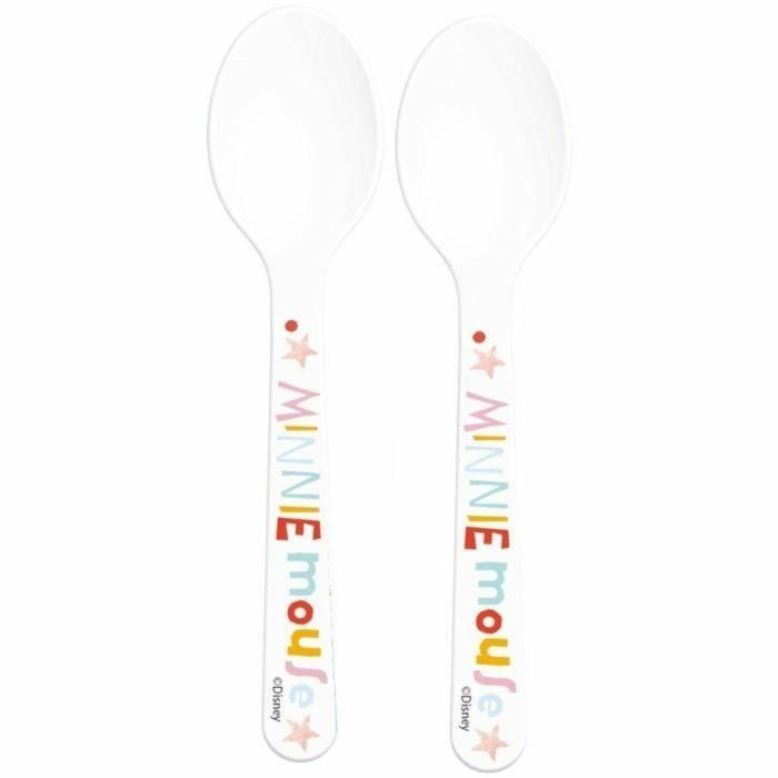 Thermobaby Pack Comida Minnie 1ª Edad - 1 Mordisqueador + 1 Bol + 1 Taza con Asa + 2 Cucharas 5