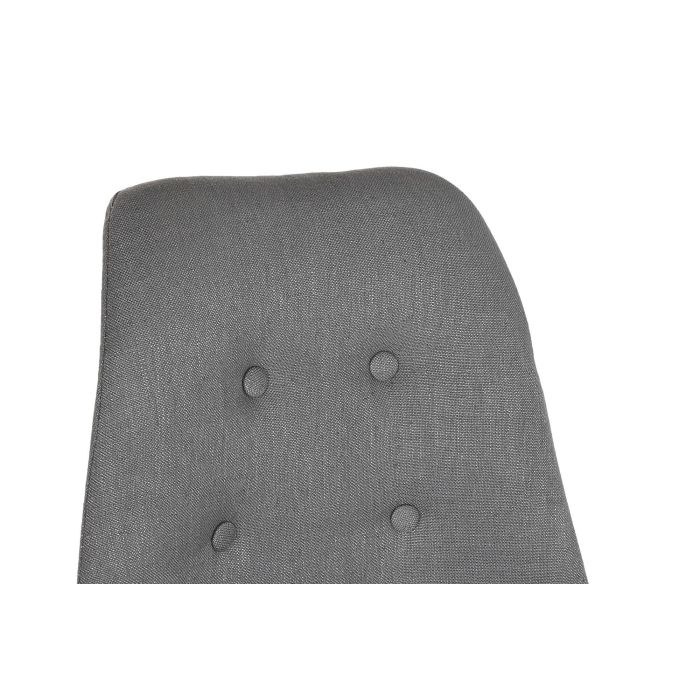 DKD Home Decor Silla Scandi Roble Poliéster Gris Oscuro 84x48x44 cm 2 DKD Home Decor Silla Scandi Roble Poliéster Gris Oscuro 84x48x44 cm 2