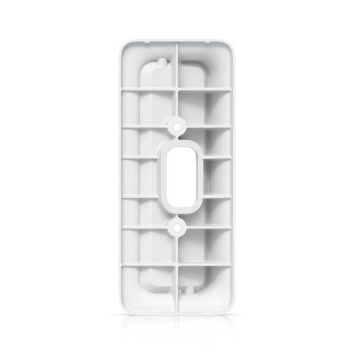 Ubiquiti G4 Doorbell Pro PoE Gang Box Mount Blanco - Soporte de Montaje Seguro Plano o Angulado para Caja Eléctrica Estándar de Timbre 18