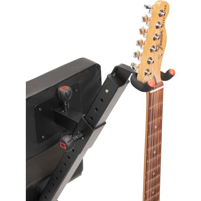 Taburete Deluxe Ajustable Con Soporte Para Guitarra 7 Taburete Deluxe Ajustable Con Soporte Para Guitarra 7