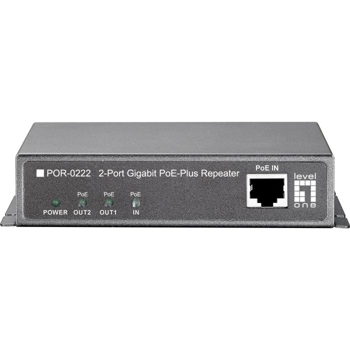 2x GE PoE-Repeater POR-0222 PoE 2