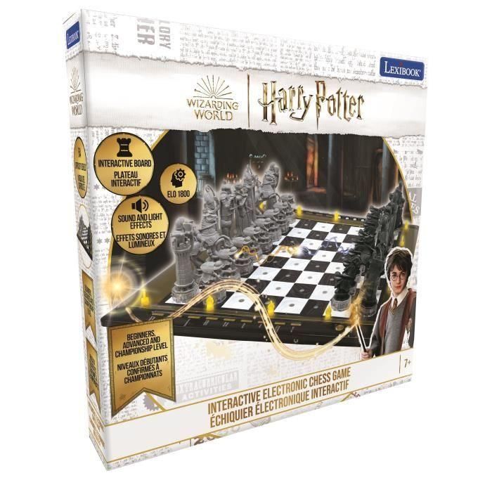 Juego de ajedrez electrónico de harry potter con luces 5 Juego de ajedrez electrónico de harry potter con luces 5