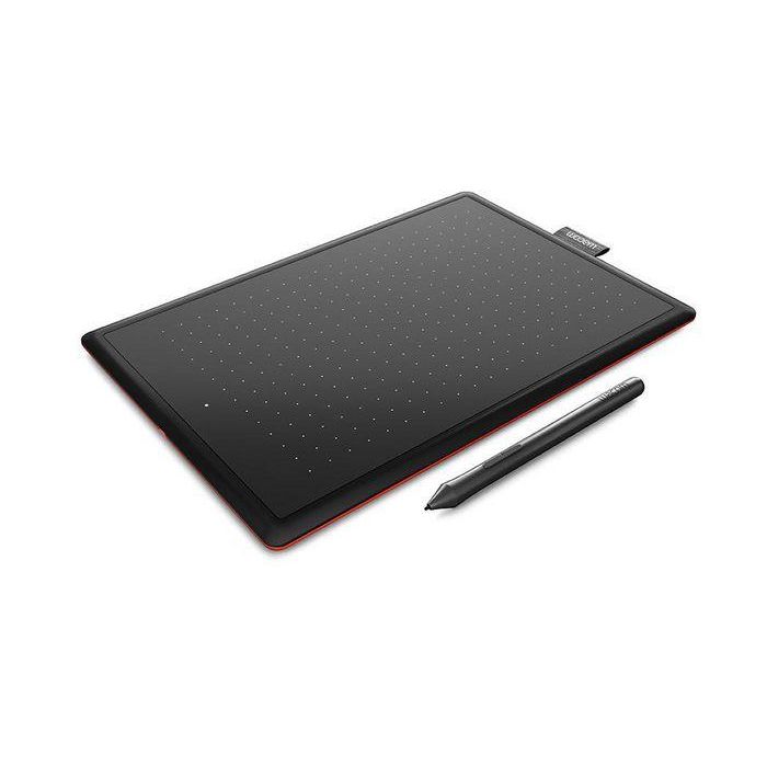 Wacom Tableta Gráfica 216 x 135 mm, 2540 lpi, 2048 Niveles de Presión, Negra/Roja 1