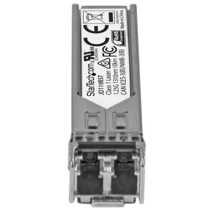 StarTech.com JD119B Módulo Transceptor SFP HP Compatible 1.25 Gbps 10km Ethernet 1000Base-LX LC DDM para Fibra Óptica 1 StarTech.com JD119B Módulo Transceptor SFP HP Compatible 1.25 Gbps 10km Ethernet 1000Base-LX LC DDM para Fibra Óptica 1