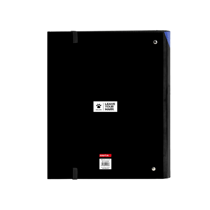 Carpeta de anillas Kelme Royal Negro 27 x 32 x 3.5 cm 1
