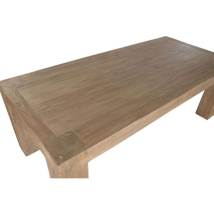 Mesa Comedor Item Home DKD Home Decor Natural 100 x 76 x 220 cm 4 Mesa Comedor Item Home DKD Home Decor Natural 100 x 76 x 220 cm 4