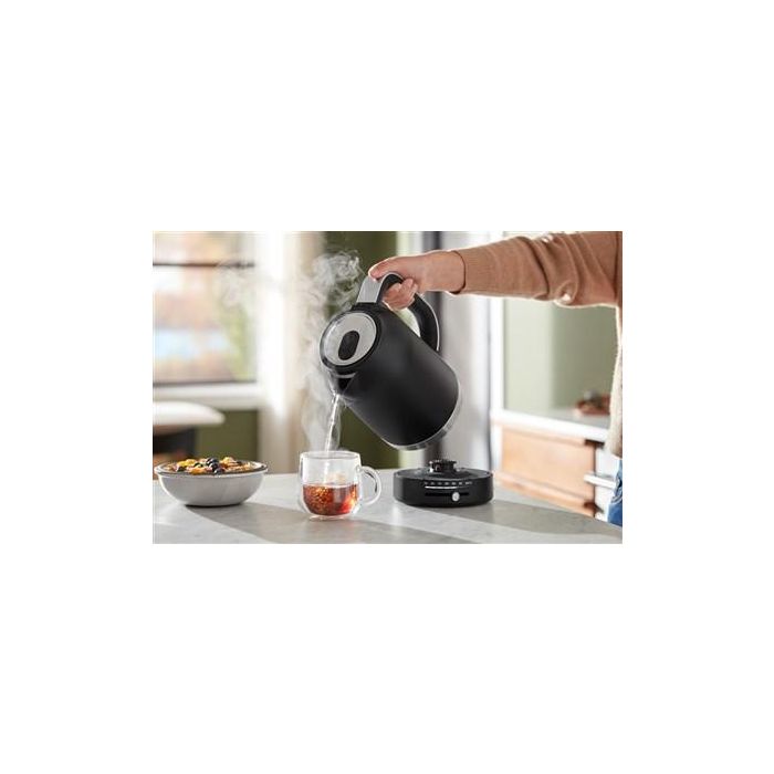 Kitchenaid Hervidor de Agua Control de Temperatura 1,7 L Negro Mate, Calentamiento Preciso, 7 Posiciones 2 Kitchenaid Hervidor de Agua Control de Temperatura 1,7 L Negro Mate, Calentamiento Preciso, 7 Posiciones 2