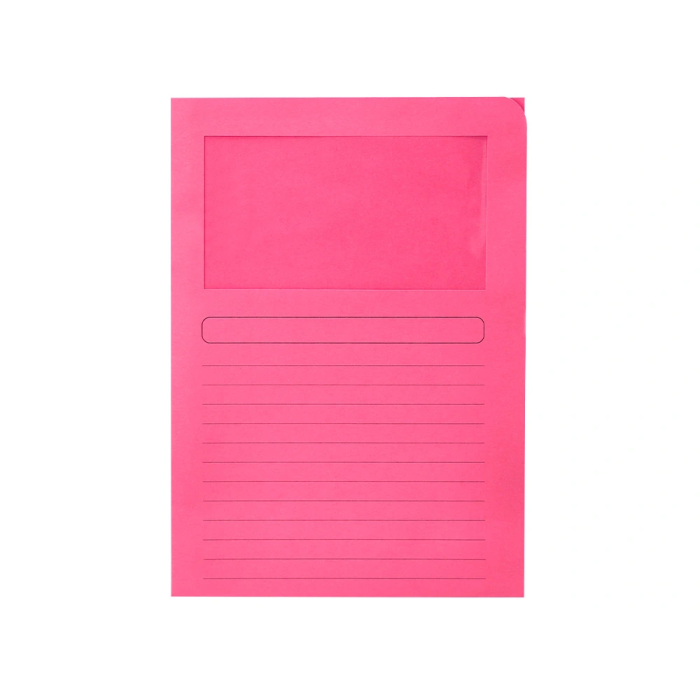 Q-connect Subcarpeta Cartulina DIN A4 Colores Surtidos con Ventana Transparente 120g/m2 Paquete de 25 Unidades 2 Q-connect Subcarpeta Cartulina DIN A4 Colores Surtidos con Ventana Transparente 120g/m2 Paquete de 25 Unidades 2