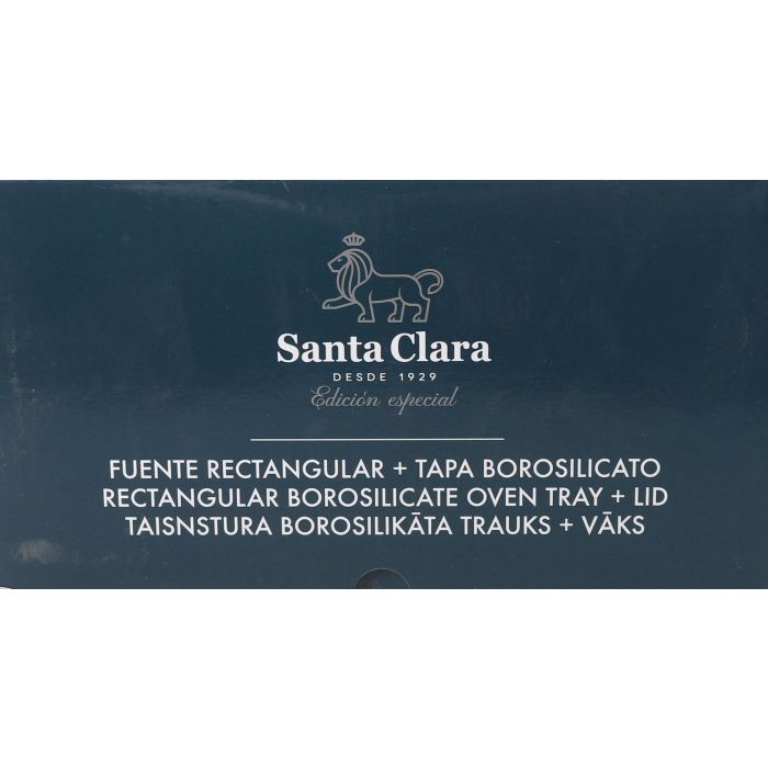 Inde Fuente Rectangular para Horno con Tapa 4.5L, 33 cm x 20 cm x 13 cm (2 Unidades) 2