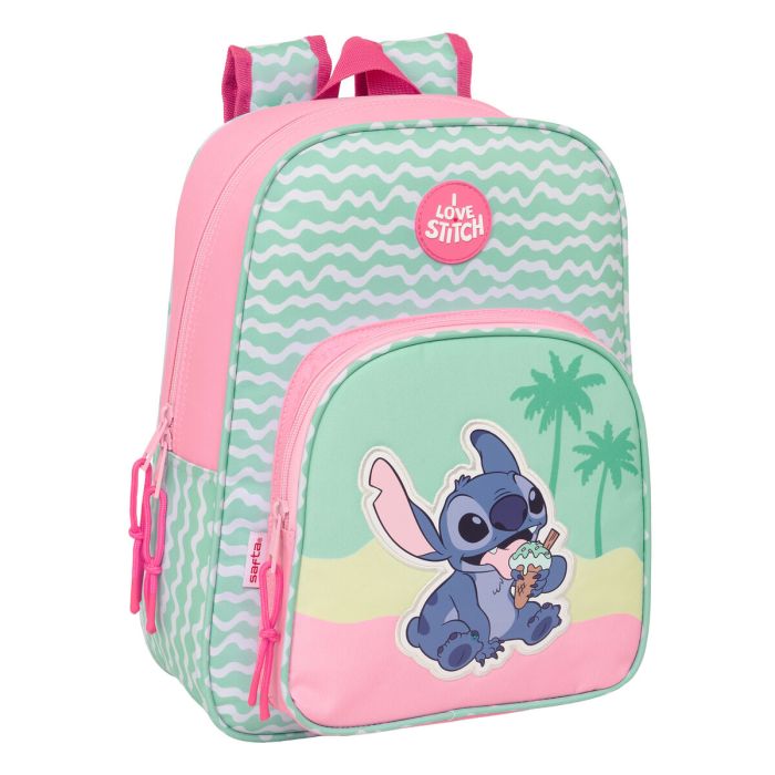 Safta Mochila Infantil Adaptable a Carro Stitch Ice Cream 340x260x110 mm Safta Mochila Infantil Adaptable a Carro Stitch Ice Cream 340x260x110 mm
