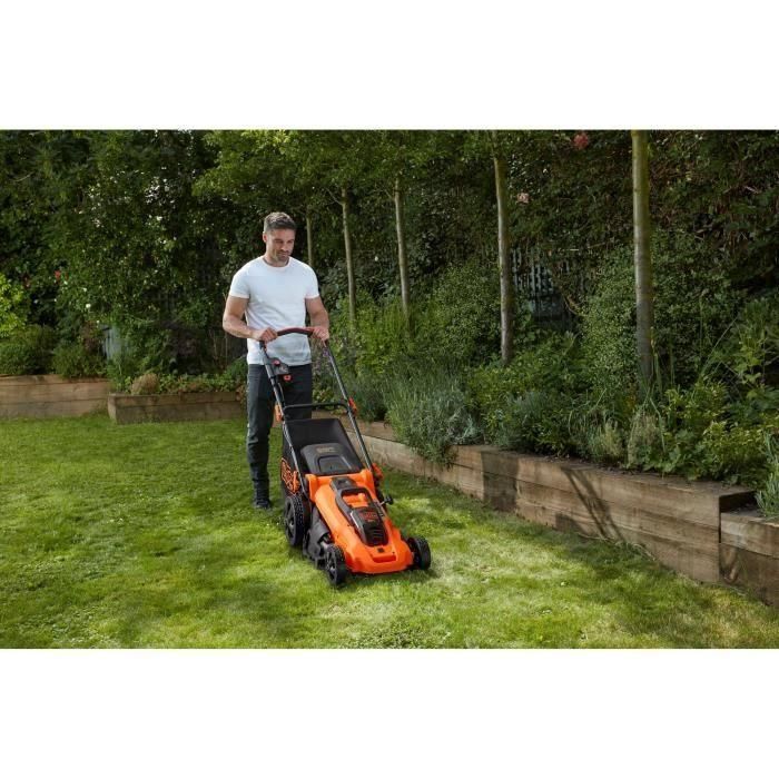 BLACK & DECKER Cortacésped Batería Autosense 48cm 36V 2x2Ah, Mulching, Expulsión Lateral, Recogida, 7 Alturas, Hasta 45 min Autonomía 5 BLACK & DECKER Cortacésped Batería Autosense 48cm 36V 2x2Ah, Mulching, Expulsión Lateral, Recogida, 7 Alturas, Hasta 45 min Autonomía 5