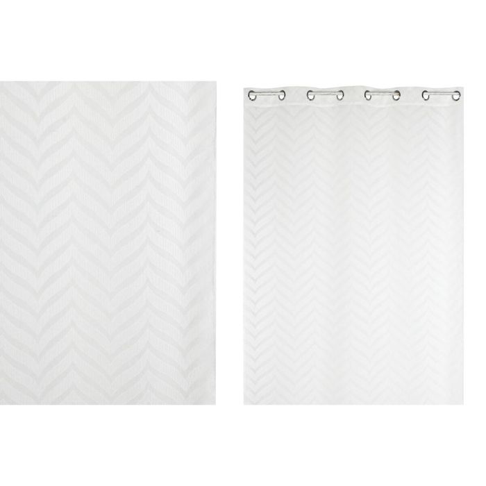 Cortina Urban DKD Home Decor Blanco 260 x 260 x 140 cm 1