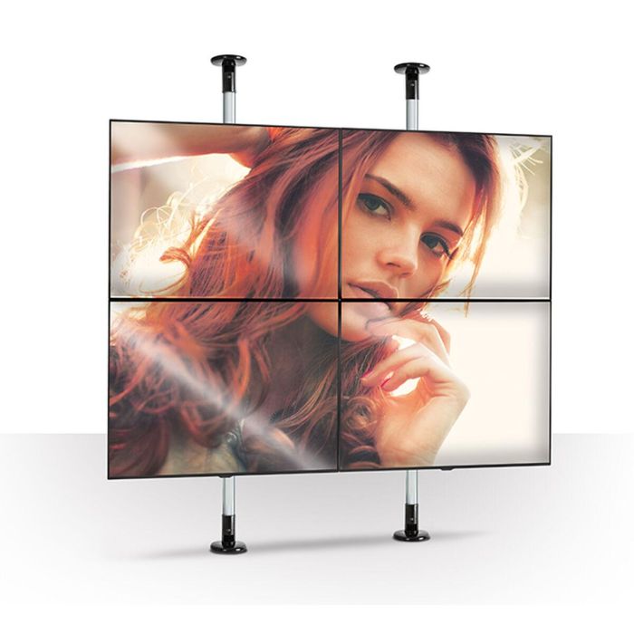 Soporte de Mesa para Pantalla B-Tech BT7822/W 1 Soporte de Mesa para Pantalla B-Tech BT7822/W 1