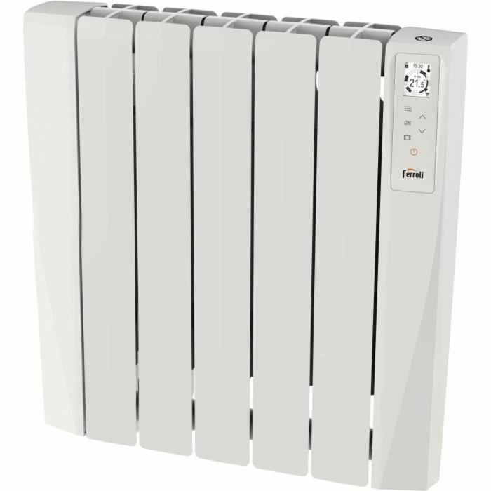 Ferroli FER8430709516052 Radiador Eléctrico Fluido Caloportador 750W Neo Conectado Horizontal Blanco 0 Ferroli FER8430709516052 Radiador Eléctrico Fluido Caloportador 750W Neo Conectado Horizontal Blanco 0