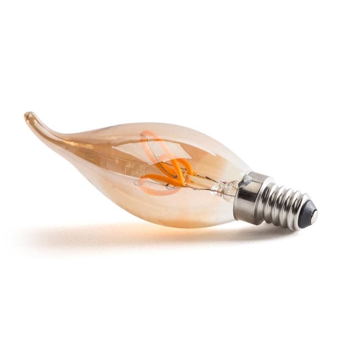 Bombilla LED Filamento E14 4W 380Lm 2000ºK Blanco Cálido 360º 40.000H IP25 220-240V WR-C35T-4W-R Bombilla LED Filamento E14 4W 380Lm 2000ºK Blanco Cálido 360º 40.000H IP25 220-240V WR-C35T-4W-R