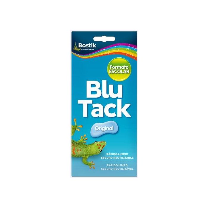 Masilla Adhesiva Blu-Tack Azul Formato Escolar