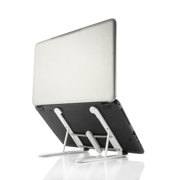 Soporte Plegable y Regulable para Portátil Flappot InnovaGoods 2 Soporte Plegable y Regulable para Portátil Flappot InnovaGoods 2
