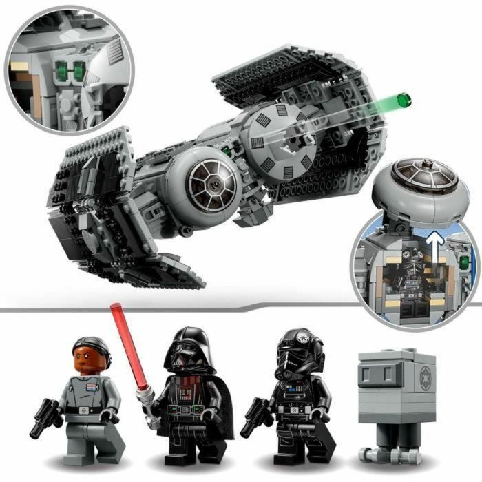 LEGO 75347 Star Wars The Bombardier TIE, Set de Construcción con Figurina Gonk Droid 1
