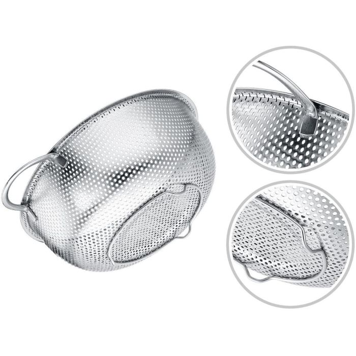 Quttin Escurridor de Acero Inoxidable 25.5 x 10 cm (12 Unidades) 8 Quttin Escurridor de Acero Inoxidable 25.5 x 10 cm (12 Unidades) 8