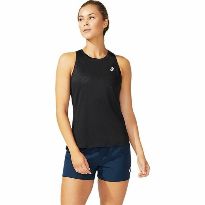 Camiseta de Tirantes Mujer Asics Core Negro 0 Camiseta de Tirantes Mujer Asics Core Negro 0