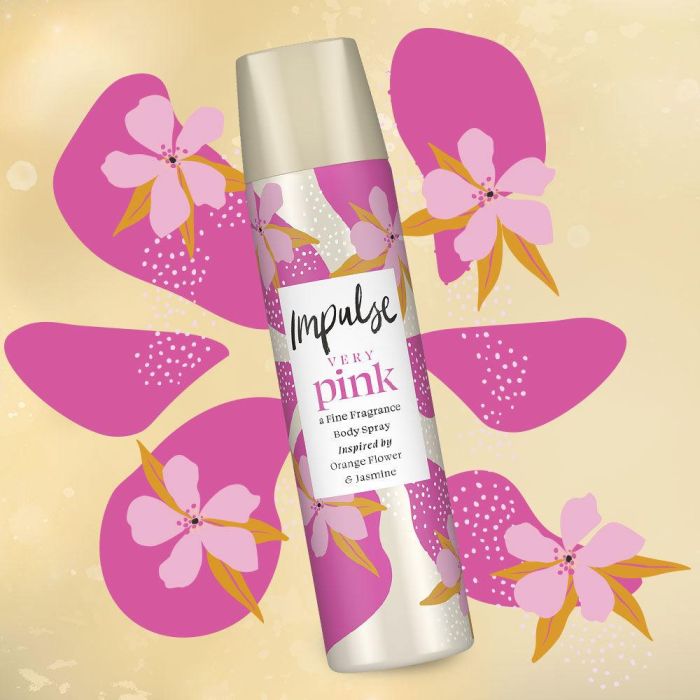 Impulse Pink Spray Corporal 75 mL 2 Impulse Pink Spray Corporal 75 mL 2