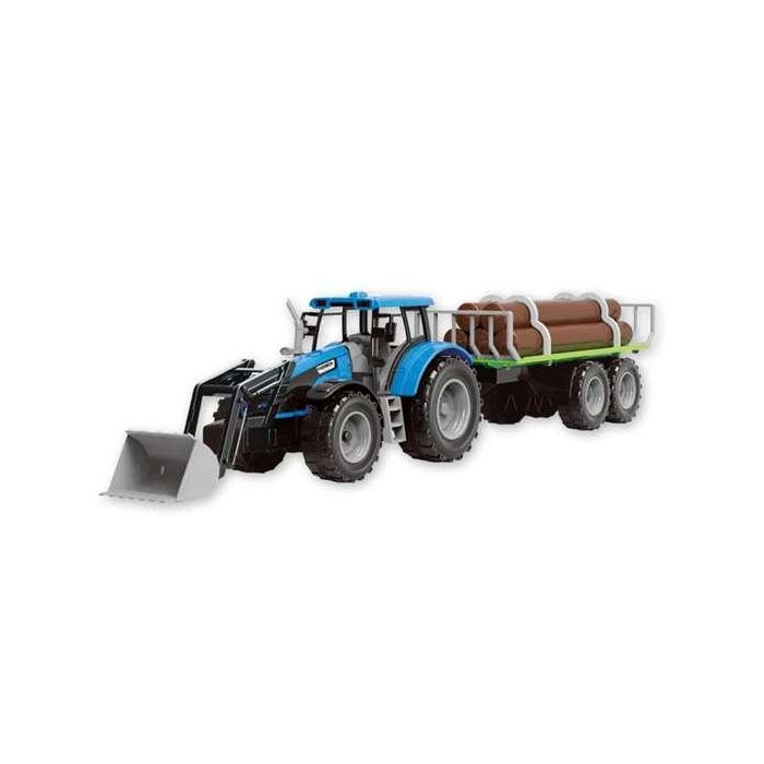 Tractor con remolque 52x9x7,5cm - modelos surtidos 6