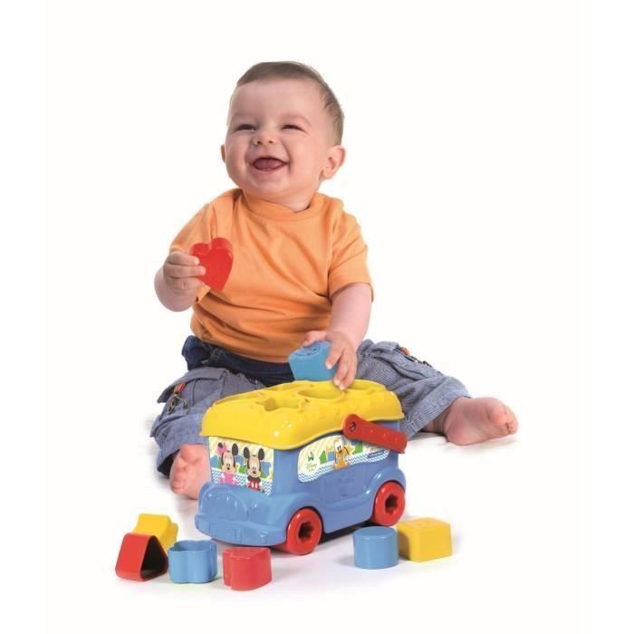 CLEMENTONI Disney Baby - El autobús de las formas de Mickey - Juego de aprendizaje temprano 3 CLEMENTONI Disney Baby - El autobús de las formas de Mickey - Juego de aprendizaje temprano 3