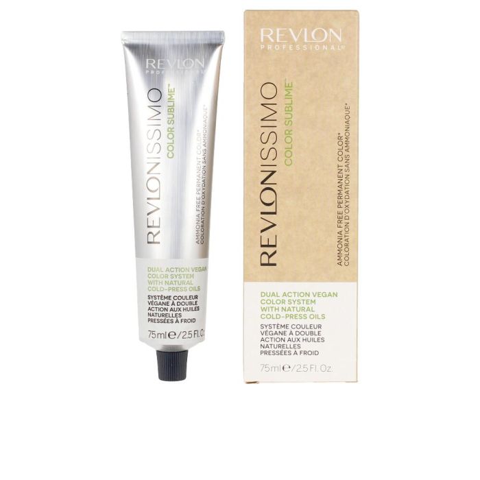 REVLONISSIMO COLOR SUBLIME Coloración Permanente Sin Amoníaco #6-Rubio Oscuro 75 ml
