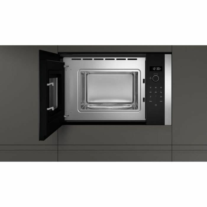 Neff HLAWD23N1F Microondas de encastre N50 20 L Acero inoxidable 38,2 x 59,4 x 31,7 cm 1 Neff HLAWD23N1F Microondas de encastre N50 20 L Acero inoxidable 38,2 x 59,4 x 31,7 cm 1