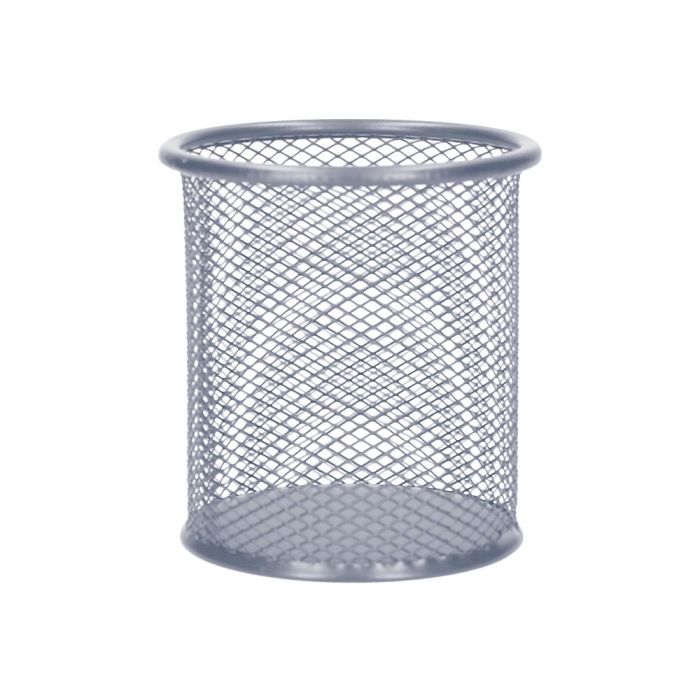 Cubilete Portalapices Q-Connect Plata Metal Redondo Rejilla Diametro 86 mm Alto 105 mm 1 Cubilete Portalapices Q-Connect Plata Metal Redondo Rejilla Diametro 86 mm Alto 105 mm 1