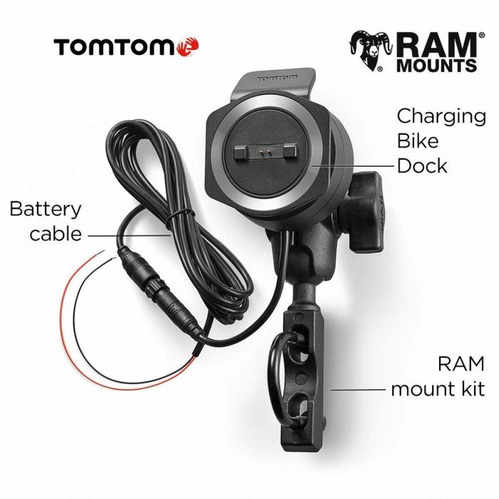 TomTom TTRID550PRE GPS Moto RIDER 550 Premium Pack, Pantalla 4.3", Mapa Mundial, TomTom Traffic, Alertas Peligro, Manos Libres 28