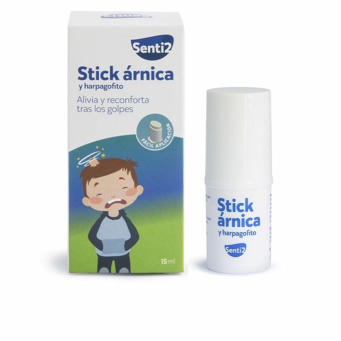 Senti2 Stick Calmante con Árnica y Harpagofito 15ml - Bálsamo Corporal y Facial Alivia Golpes y Molestias Piel Sensible Senti2 Stick Calmante con Árnica y Harpagofito 15ml - Bálsamo Corporal y Facial Alivia Golpes y Molestias Piel Sensible