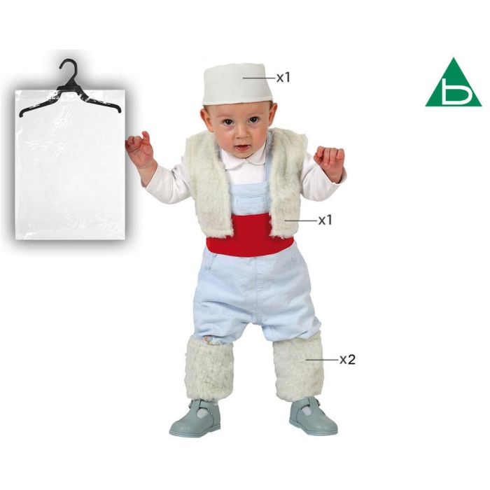 Disfraz para Bebés Blanco Navidad 2 Disfraz para Bebés Blanco Navidad 2