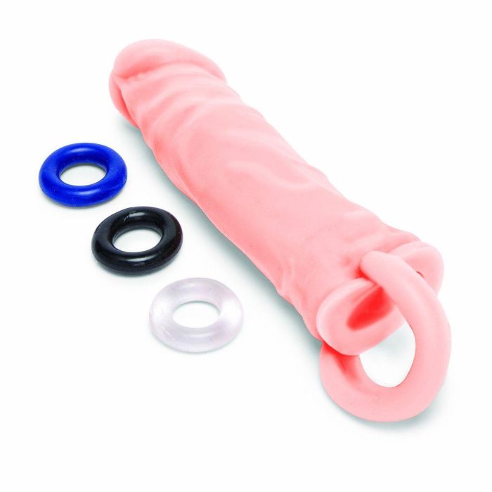 Funda para pene Size Up Carne Ø 4 cm 15,2 cm 3 Funda para pene Size Up Carne Ø 4 cm 15,2 cm 3