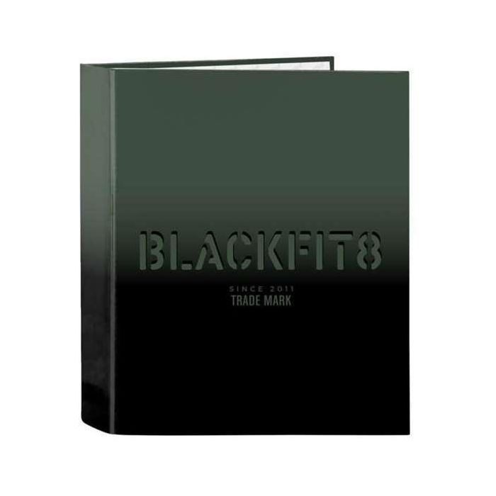Carpeta de anillas BlackFit8 Gradient A4 Negro Verde militar (27 x 32 x 3.5 cm) 6 Carpeta de anillas BlackFit8 Gradient A4 Negro Verde militar (27 x 32 x 3.5 cm) 6