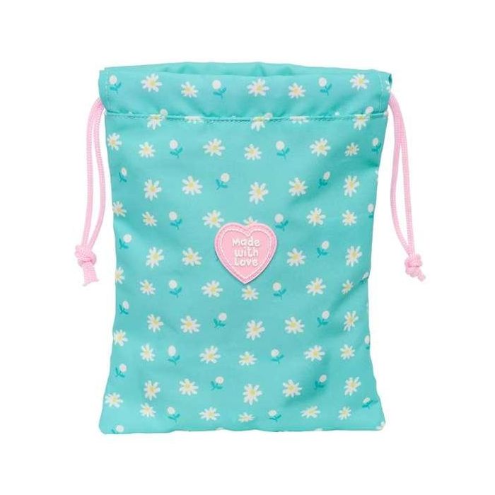 Portameriendas Peppa Pig Pretty flowers Amarillo Menta 1 Portameriendas Peppa Pig Pretty flowers Amarillo Menta 1