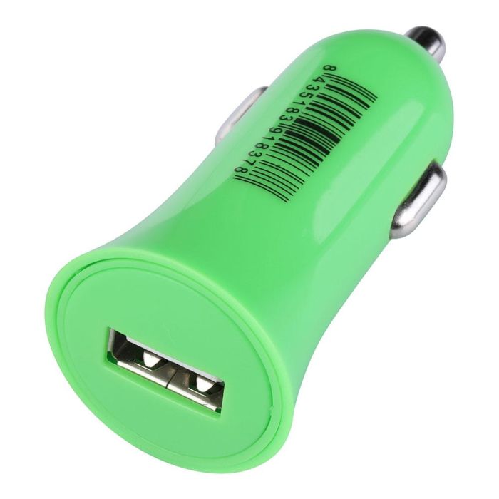 NK Cargador USB para Coche Colores Surtidos, Carga Rápida Compatible con Todo Tipo de Móviles 5