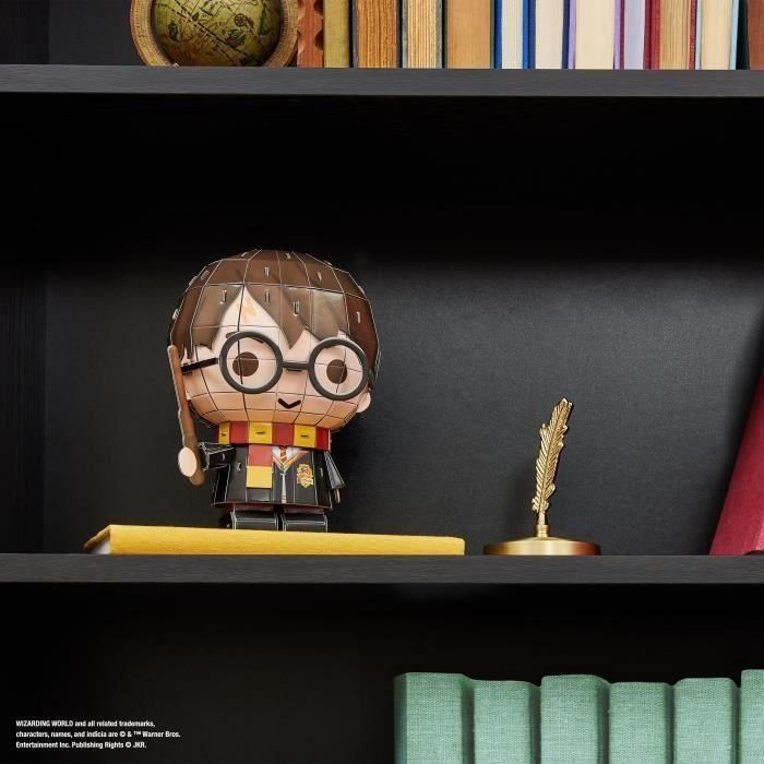 SPIN MASTER HARRY POTTER estilo CHIBI 4D Construir 4 SPIN MASTER HARRY POTTER estilo CHIBI 4D Construir 4