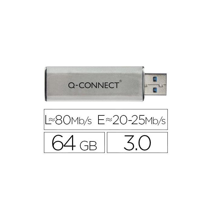 Memoria Usb Q-Connect Flash 64 grb 3.0